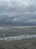 Brandung Meer Strand Wolken